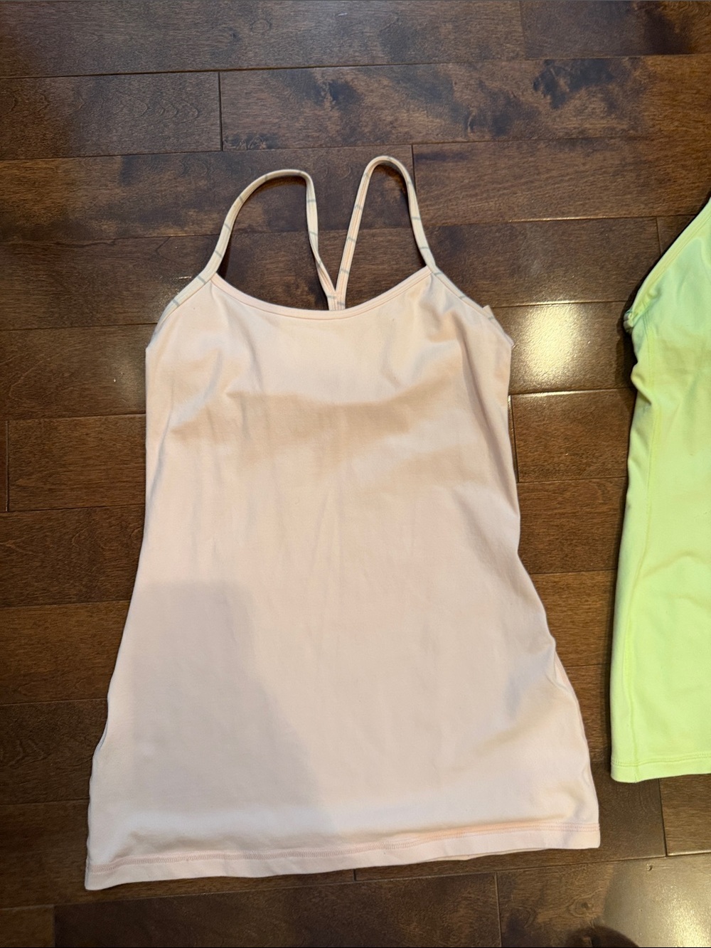 lululemon athletica Light Pink Tank Top